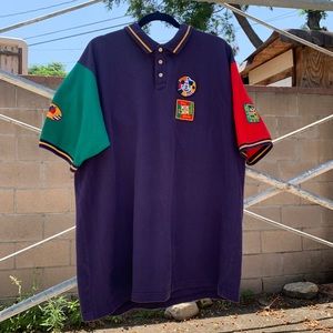 XXL- Disney Vintage short sleeve button up